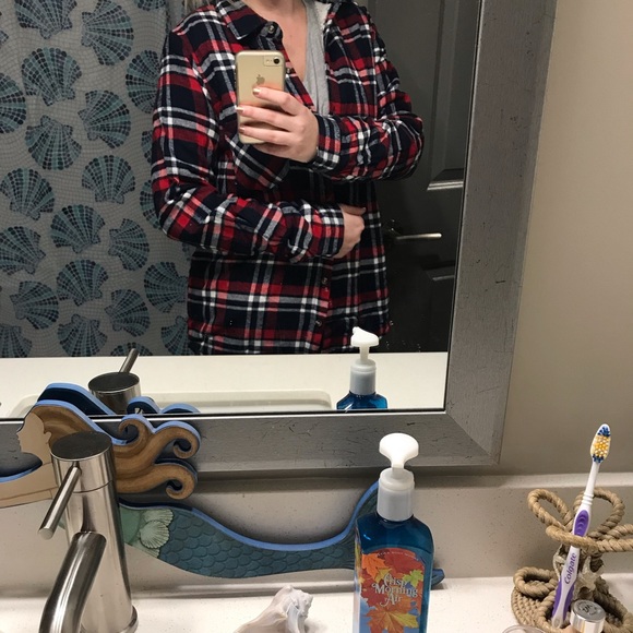 Fur lined plaid shirt - Picture 5 of 5